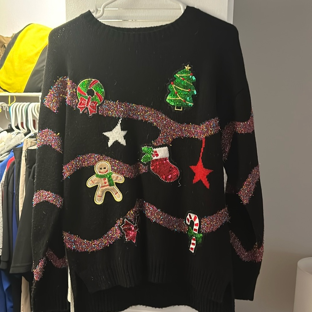 “Ugly” holiday sweater